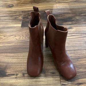 Dream Pairs Brown Ankle Booties
